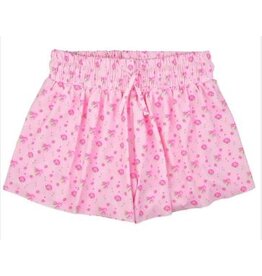 iScream Pretty in Pink Floral Butterfly Shorts