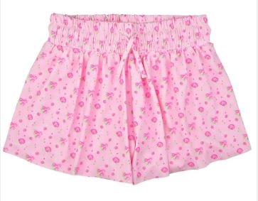 iScream Pretty in Pink Floral Butterfly Shorts