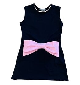 Hope Black Bow Tank Dress