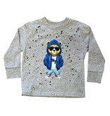 Rock Candy Grey NY Bear LS Tee