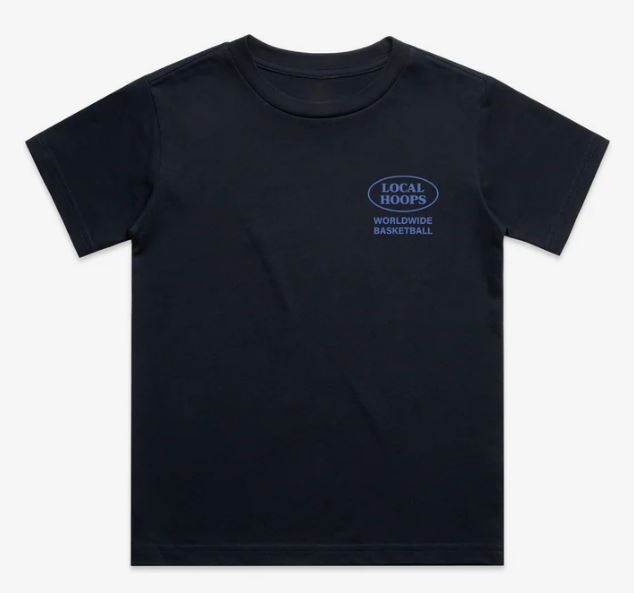 Local Hoops Navy Bucket SS Tee