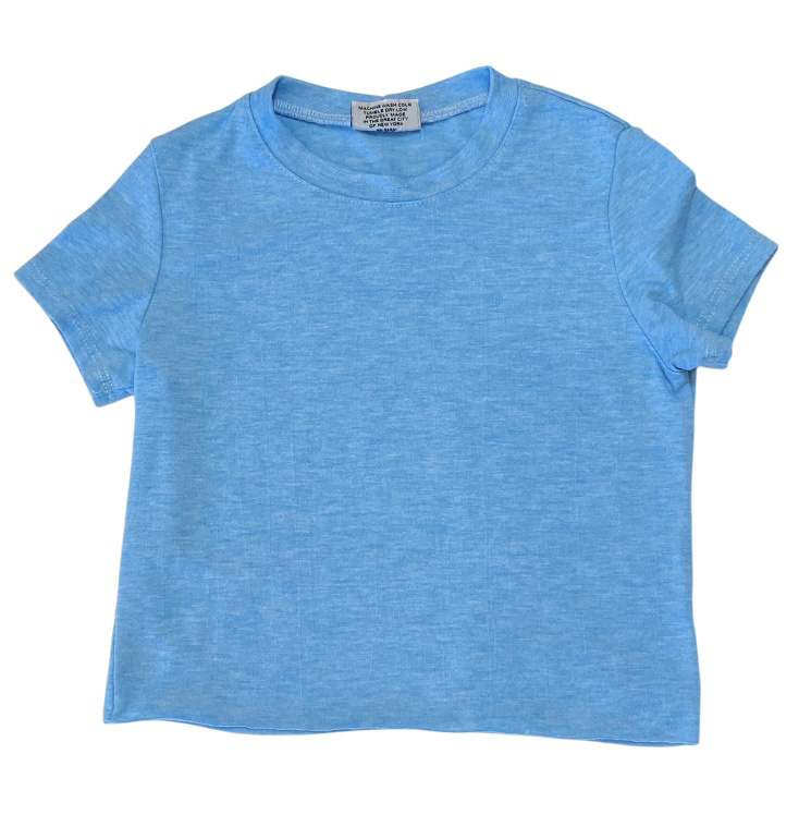 Firehouse Brt Aqua Heather SS Tee