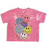 Rock Candy Pink All Smiles SS Tee