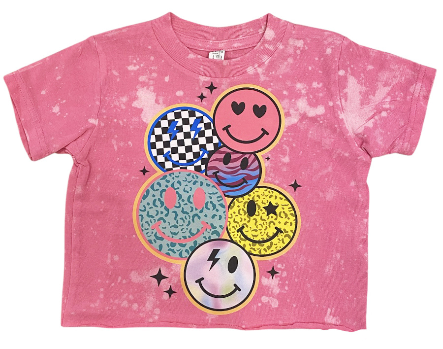 Rock Candy Pink All Smiles SS Tee