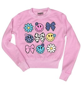 Firehouse Ice Pink Happy Day Sweatshirt
