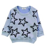 Cozii Sky Blue Stars Soft Fleece Sweatshirt