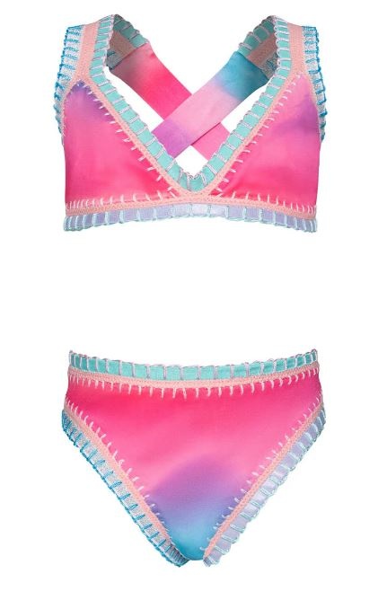 PQ Dreamy Rainbow Embroidered Bikini