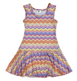 Social Butterfly Zig Zag Tank Dress