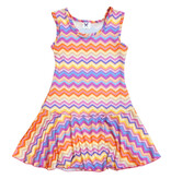 Social Butterfly Zig Zag Infant Tank Dress
