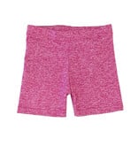 Dori Pink/White Heathered Bike Shorts