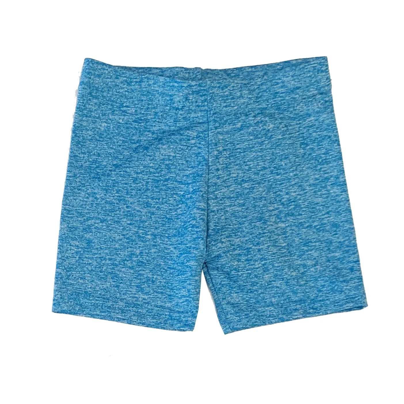 Dori Turq/White Heathered Bike Shorts