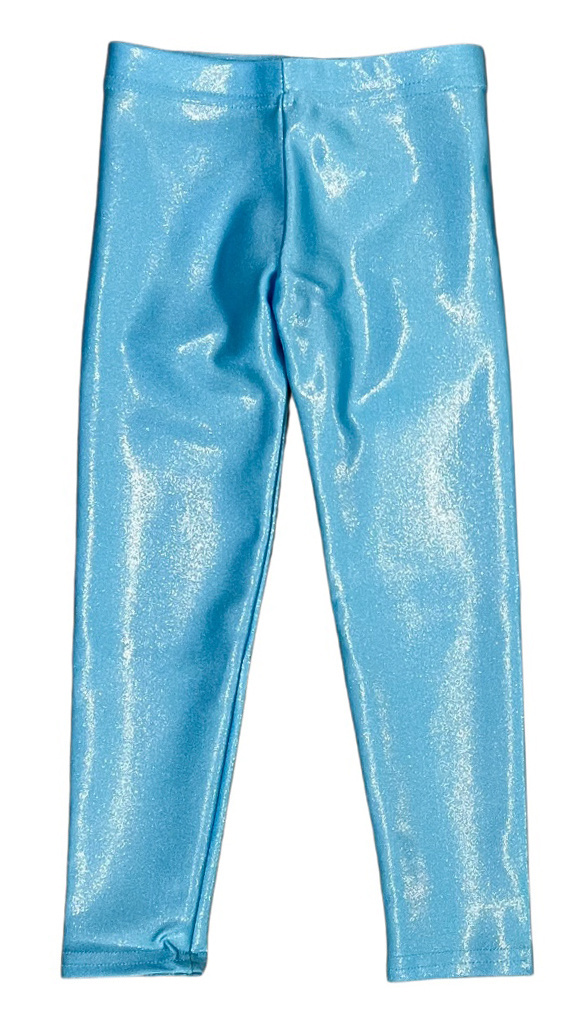 Dori Flash Turquoise Lame Legging