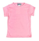 Dori Pink SS Ribbed Tee