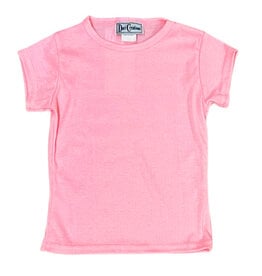 Dori Pink SS Ribbed Tee