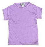 Dori Lavender SS Ribbed Tee