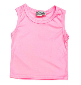 Dori Pink Ribbed Tank Top