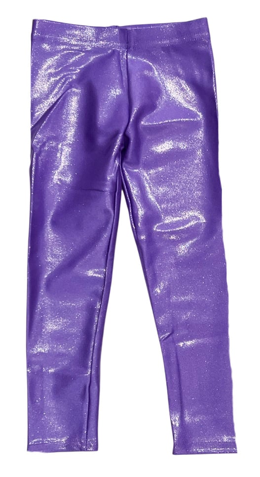 Dori Flash Purple Lame Legging