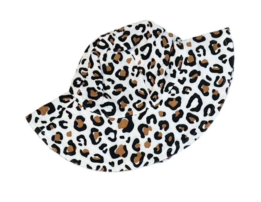 SP Love Leopard Muslin Sun Hat