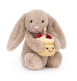Jellycat Bashful Beige Bunny "Birthday"