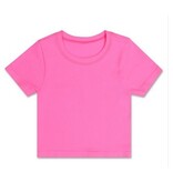 iScream Bright Pink Ribbed SS Top