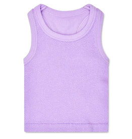 iScream Lavender Smocked Racerback Tank