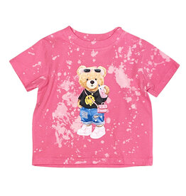 Rock Candy Pink Love Bear SS Tee