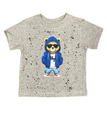 Rock Candy Grey NY Bear Infant SS Tee
