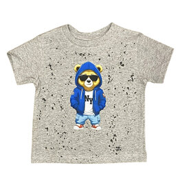 Rock Candy Grey NY Bear Infant SS Tee