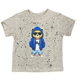 Rock Candy Grey NY Bear SS Tee