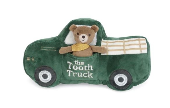 Mon Ami Truck with Bear Tooth Fairy Pillow