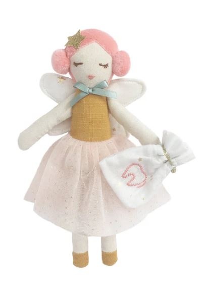 Mon Ami Tooth Fairy Doll with Pouch