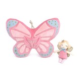 Mon Ami Butterfly with Doll Tooth Fairy Pillow