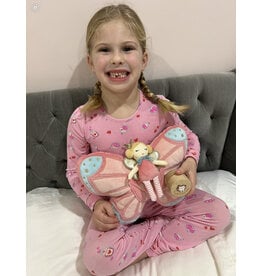 Mon Ami Butterfly with Doll Tooth Fairy Pillow