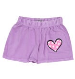 Firehouse Grape Polka Dot Heart Shorts