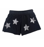 Firehouse Silver Star Black Ltweight Shorts