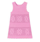 Limeapple Pink Crochet Coverup