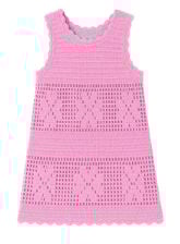 Limeapple Pink Crochet Coverup