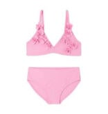 Limeapple Pink Rosette Bikini