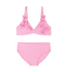 Limeapple Pink Rosette Bikini