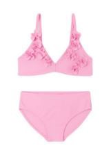 Limeapple Pink Rosette Bikini