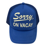 Feather 4 Arrow Blue Vacay Hat