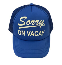 Feather 4 Arrow Blue Vacay Hat