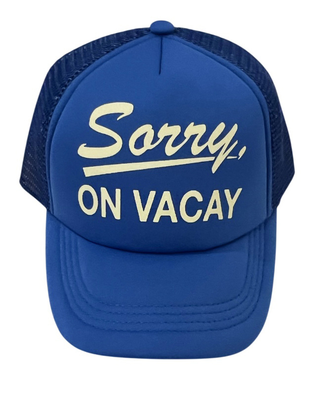 Feather 4 Arrow Blue Vacay Hat