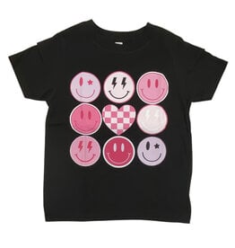 LbL Retro Smiley Heart SS Tee