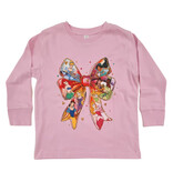 LbL Pink Princess Bow LS Tee