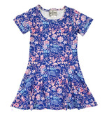 Dori Pink/Blue Pop Art Dress