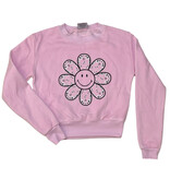 Firehouse Ice Pink Bandana Flower Sweatshirt