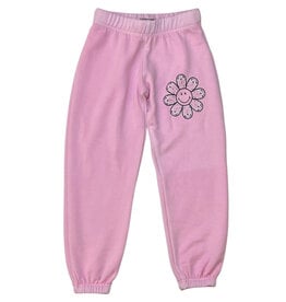 Firehouse Ice Pink Bandana Flower Sweatpant