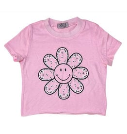 Firehouse Ice Pink Bandana Flower SS Tee