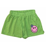 Firehouse Lime Polka Dot Smiley Shorts
